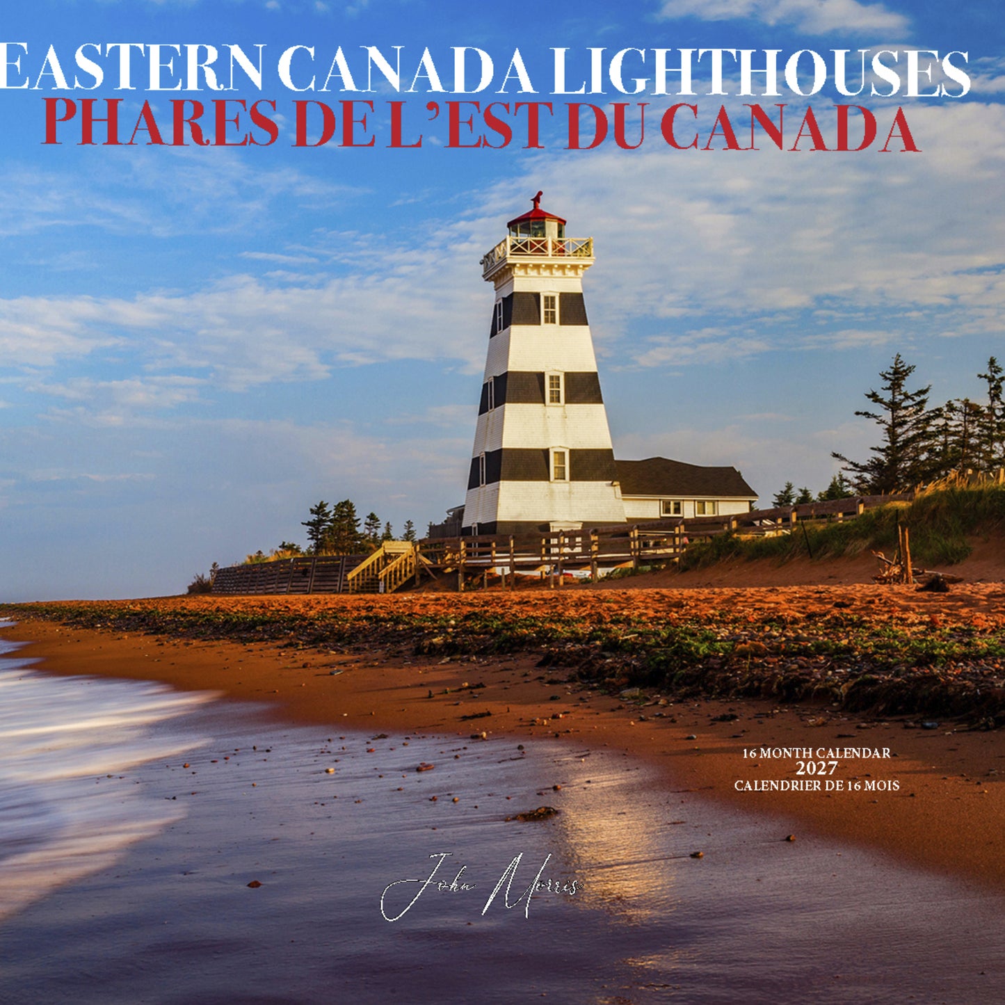 2027 Canada Wall Calendar Eastern Canada Lighthouse