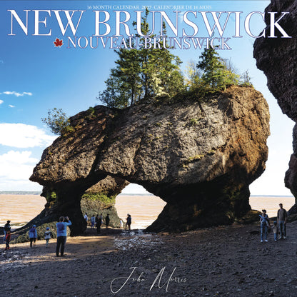 2027 New Brunswick Wall Calendar featuring New Brunswick landscape photography by John Morris