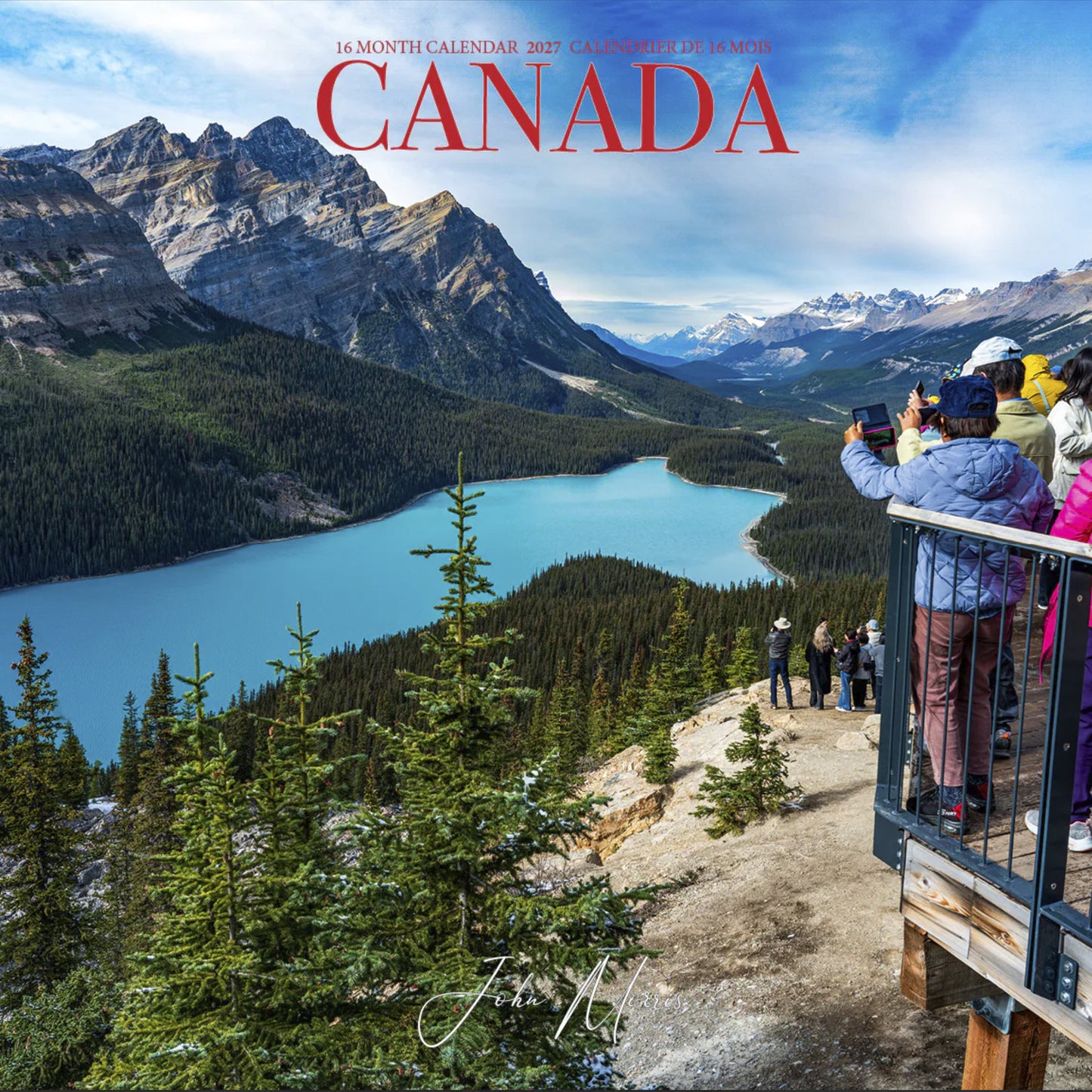 2027 Canada Wall Calendar Canadian Landscape Photography
