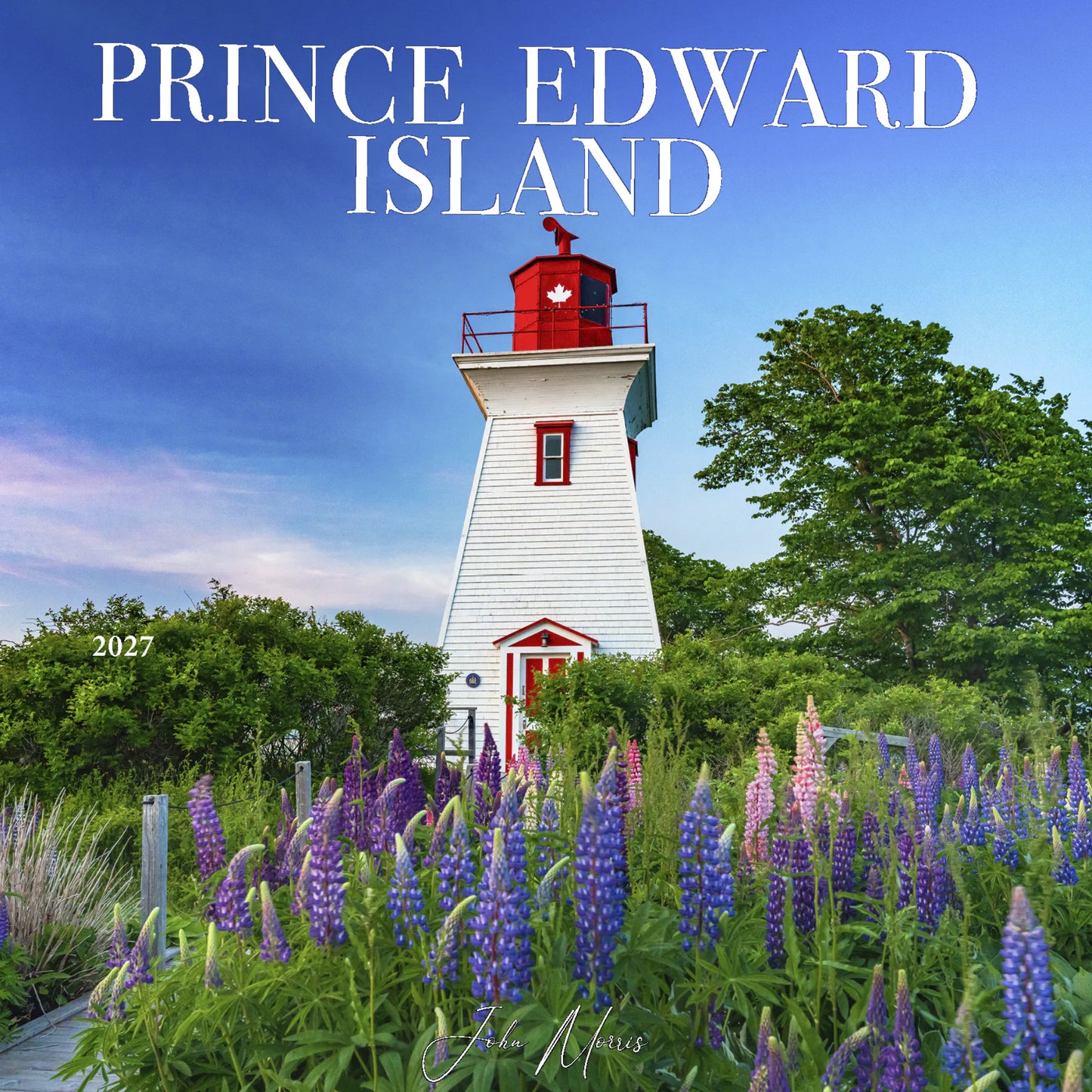 2027 Prince Edward Island Large Wall Calendar featuring PEI landscape photography by John Morris