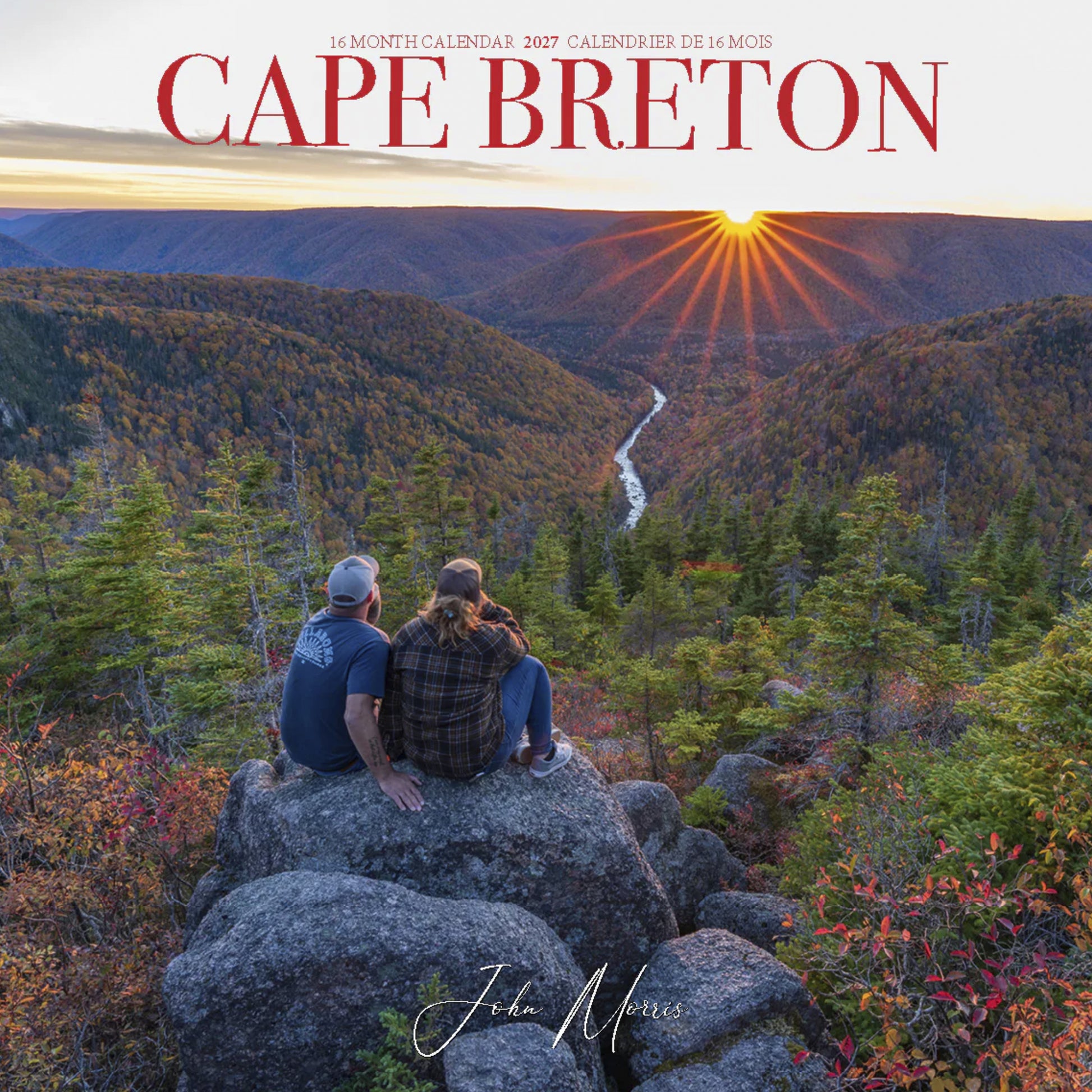 2027 Cape Breton Large Wall Calendar featuring Cape Breton Island photography by John Morris