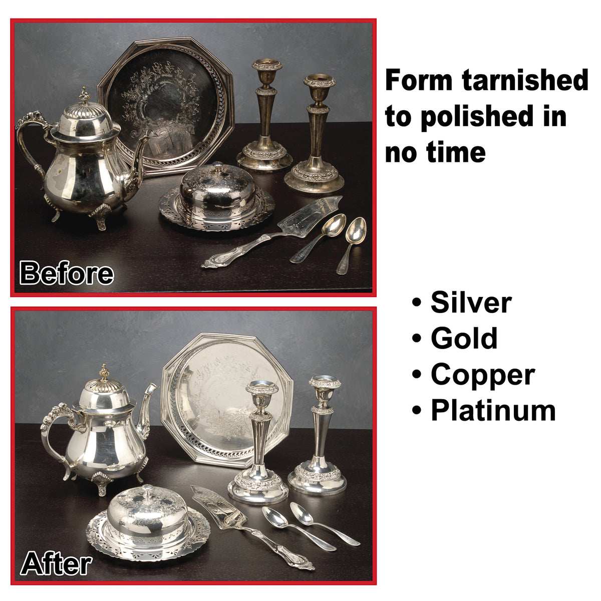 Silver Cleaning Plate - The Original Silver Magic Style N62064