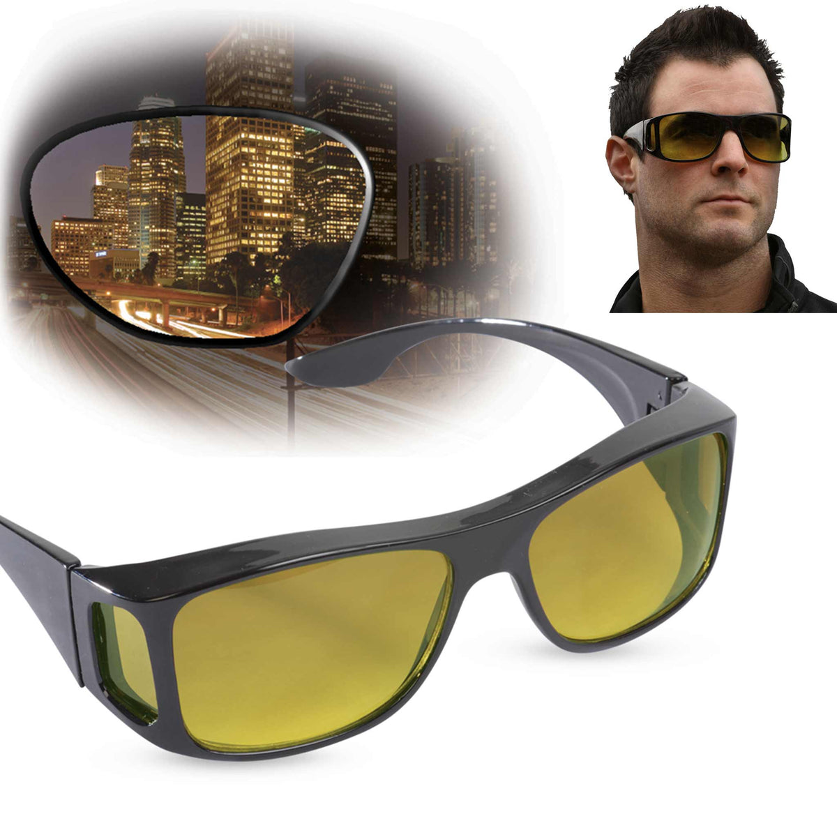 ClearVision HD Day & Night Glasses Combo Pack 