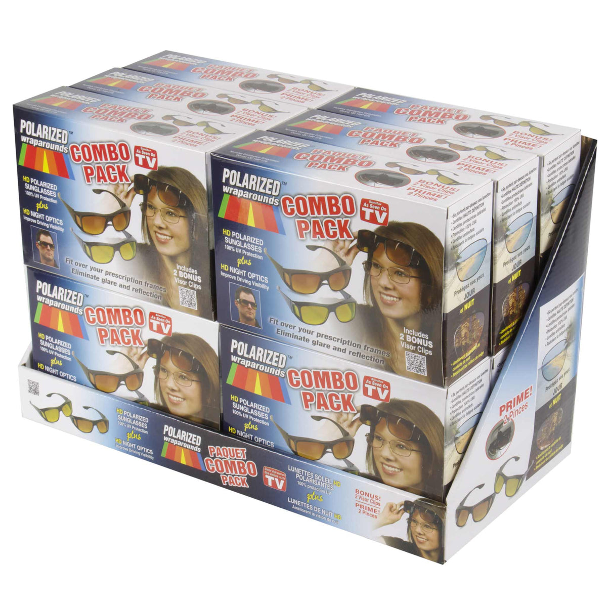 ClearVision HD Day & Night Glasses Combo Pack 