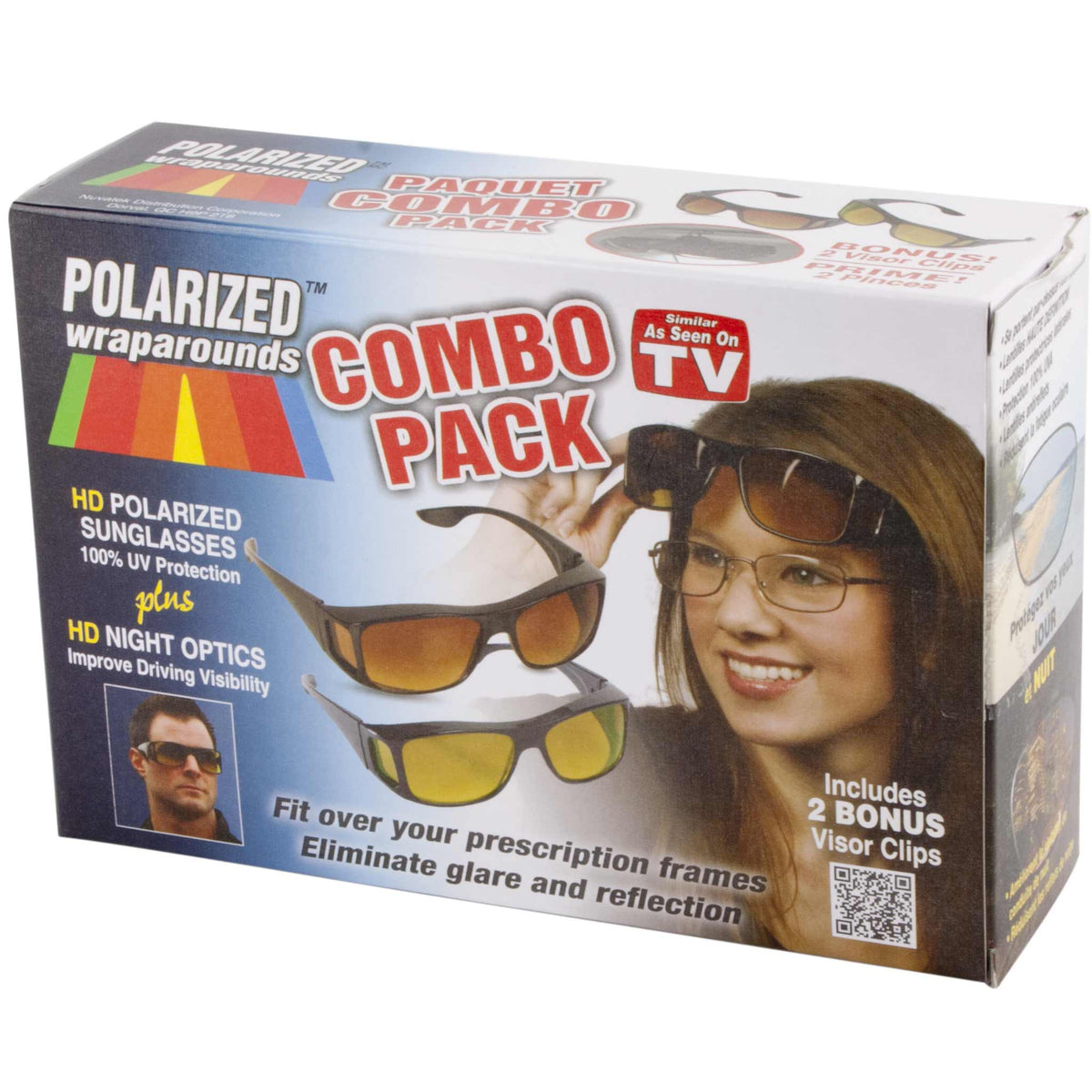 ClearVision HD Day & Night Glasses Combo Pack 