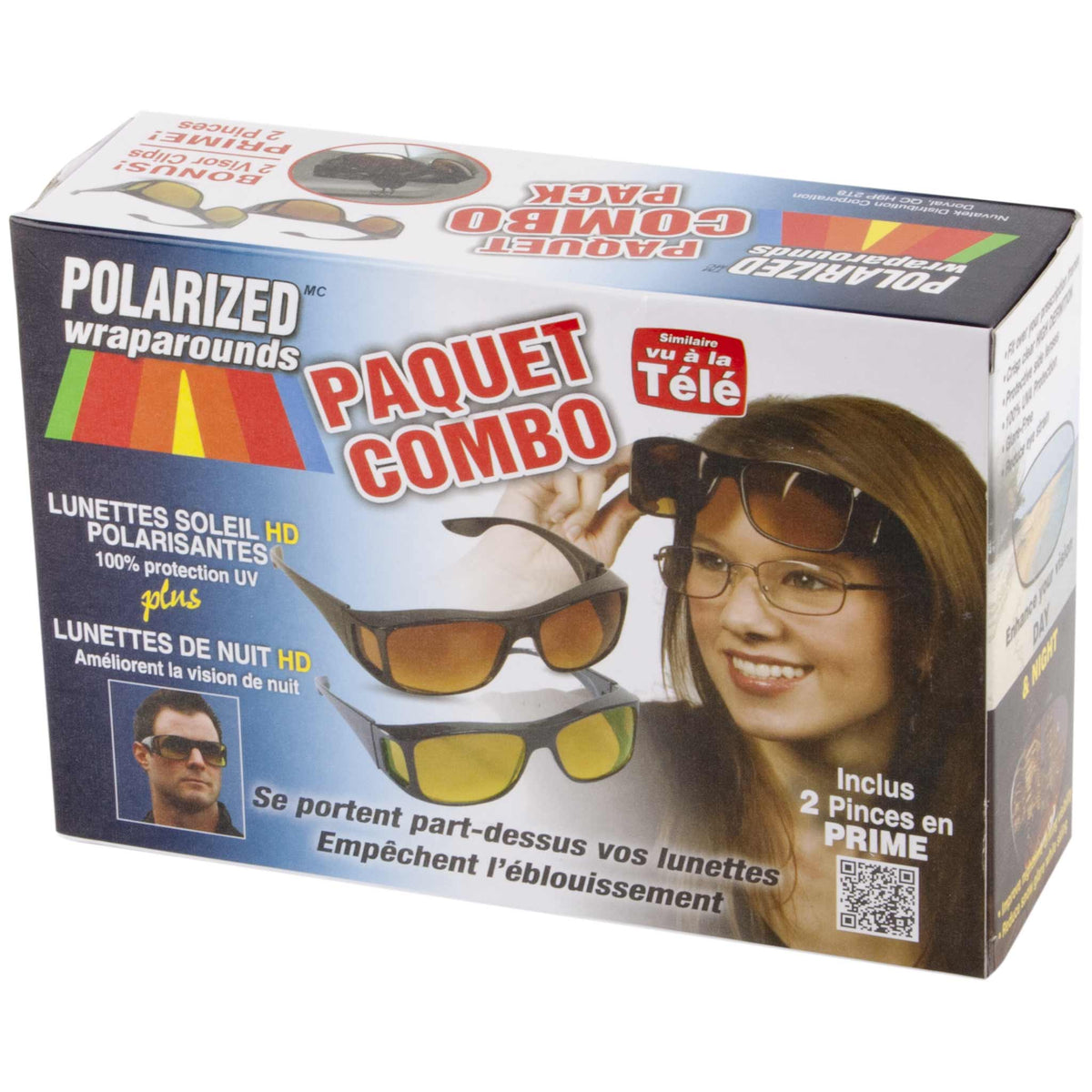 ClearVision HD Day & Night Glasses Combo Pack 