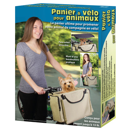 Pet Bicycle Basket and Carrier