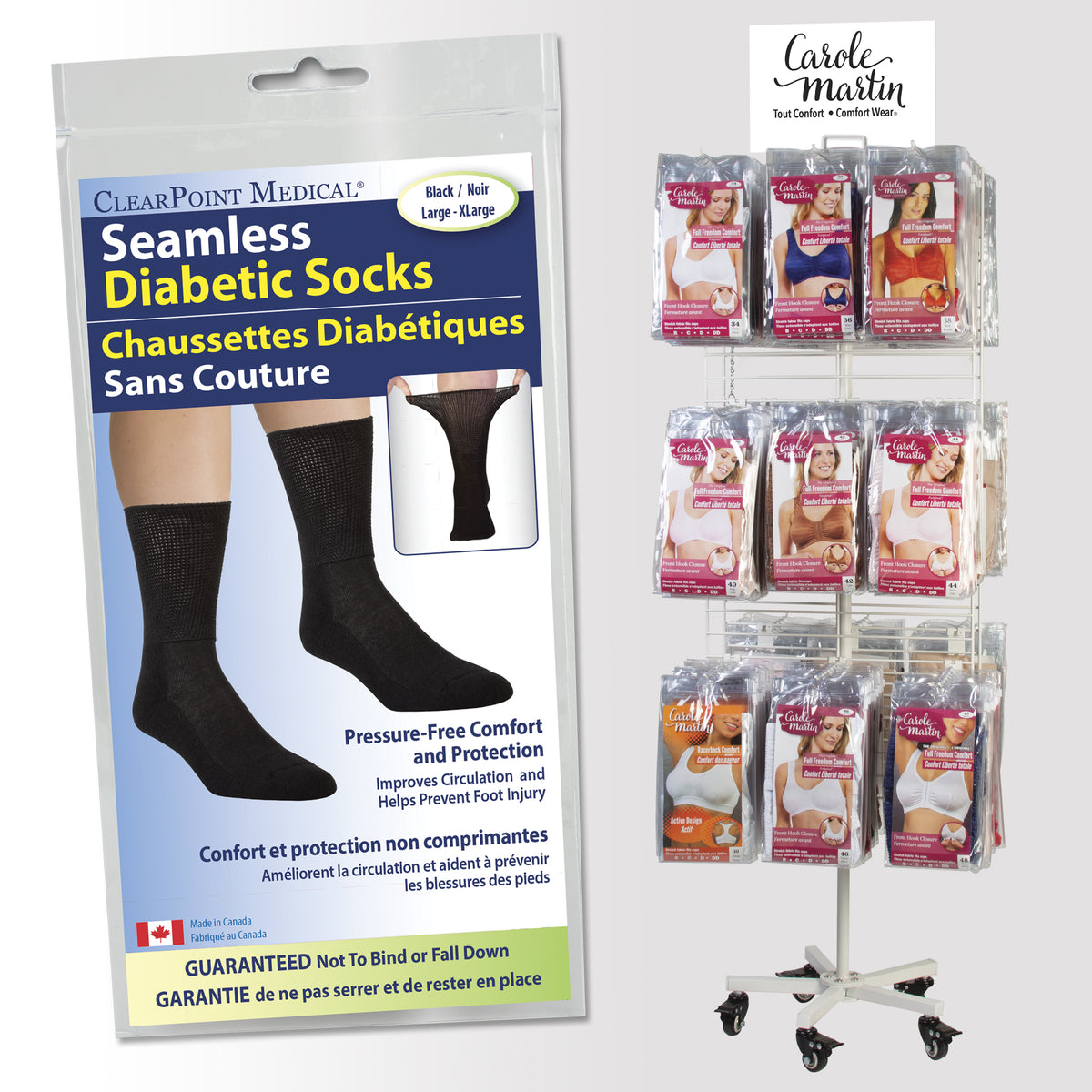 0327 Pressure-Free Seamless Unisex Diabetic Socks