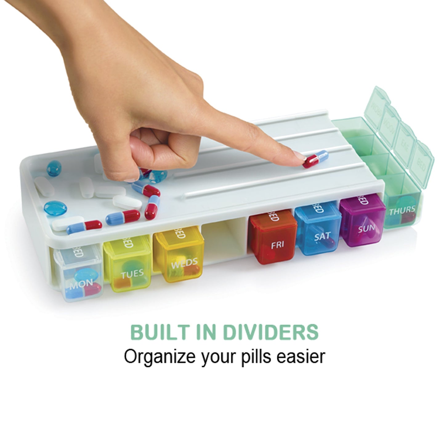 Weekly Pill Sorter & Organizer