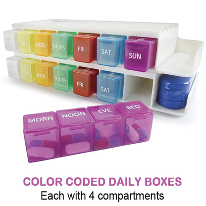 Weekly Pill Sorter & Organizer