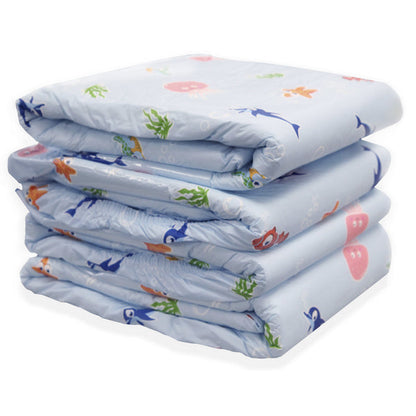 Maximum Absorbency Incontinence Adult Briefs - Under The Sea Print