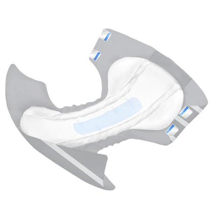 Maximum Absorbency Incontinence Adult Briefs - AM:PM Stripes