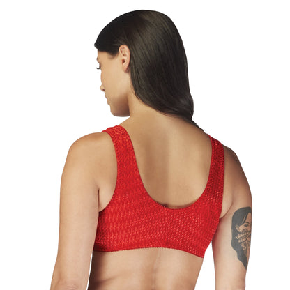 Carole Martin Full Freedom Comfort Bra Red