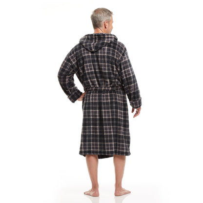 Men's Full Lenght Large Hooded Full Bath Robe