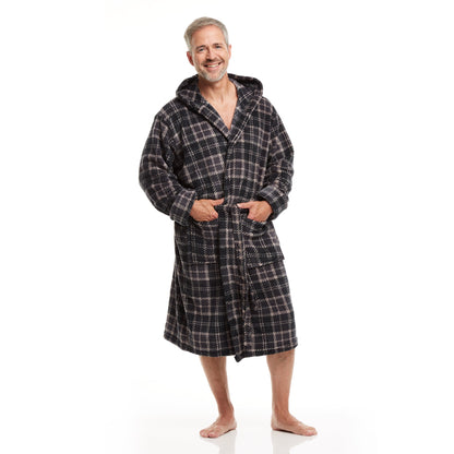 Men's Full Lenght Large Hooded Full Bath Robe