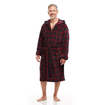 Men's Full Lenght Large Hooded Full Bath Robe